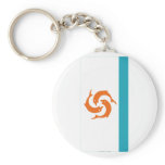 Anguilla Local Flag Key Chain
