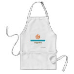Anguilla Local Flag with Name Aprons