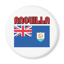 Anguilla Fridge Magnets
