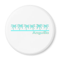 Anguilla Fridge Magnet