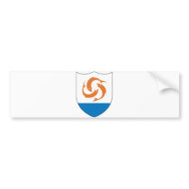 Anguilla Official Coat Of Arms Heraldry Symbol Bumper Sticker