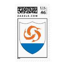 Anguilla Official Coat Of Arms Heraldry Symbol Postage Stamps
