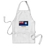 Anguilla Official Flag with Name Aprons