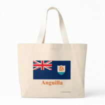 Anguilla Official Flag with Name bags