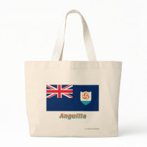 Anguilla Official Flag with Name Bags
