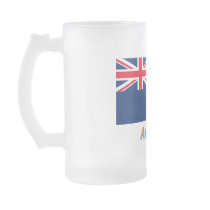 Anguilla Official Flag with Name Coffee Mug
