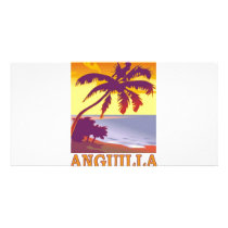 Anguilla Personalized Photo Card