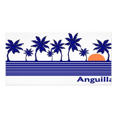 Anguilla Personalized Photo Card by bartstshirts