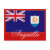 anguilla, flag, postcard, national, i love,