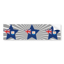 Anguilla Star Bumper Sticker