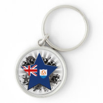 Anguilla Star Keychains