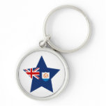 Anguilla Star Keychains