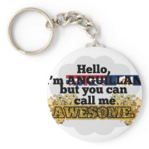 Anguillan, but call me Awesome Key Chains