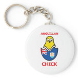 Anguillan Chick Key Chains