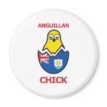 Anguillan Chick Magnet