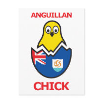 Anguillan Chick Post Cards