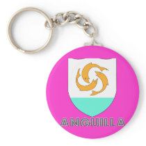 Anguillan Emblem Keychains