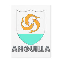 Anguillan Emblem Post Card