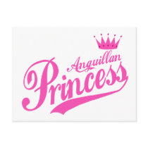 Anguillan Princess Post Card