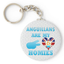 Anguillans are my Homies Keychains