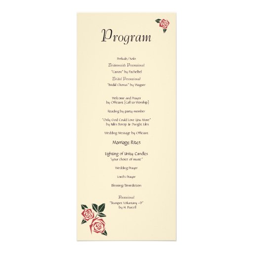 Angular Roses Invitations