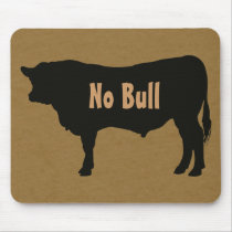 Angus Bull Mousepad by Customizables Angus Bull Mousepad