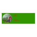 Angus Christmas Tag Card business cards by FCM_Christmas Angus Christmas Tag Card business cards