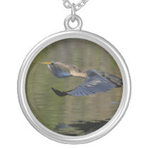 Anhinga Takeoff Custom Necklace
