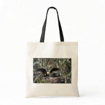 Anhingas, pair at nest tote bags