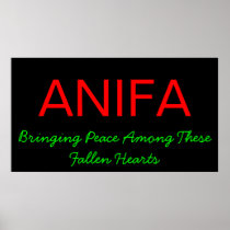 Anifa Bringing Peace Banner Posters