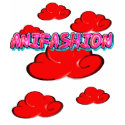 AniFashion Anime Red Cloud T-Shirt shirt