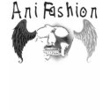 AniFashion Dark Light Skull T-Shirt (white) shirt