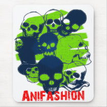 AniFashion Skulls Galore Mousepad by AniFashion AniFashion Skulls Galore Mousepad