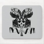 animabase japanese samurai skull mousepad animabase japanese samurai skull mousepad