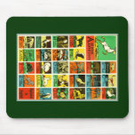Animal abc alphabet Chart  teachers and learners Mousepads