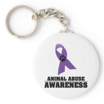 Animal Abuse Awareness Keychains