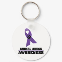 Animal Abuse Awareness keychains