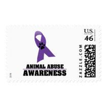 Animal Abuse Awareness postage