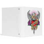 Animal Abuse Dagger Vinyl Binders