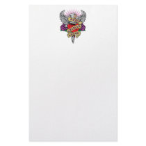 Animal Abuse Dagger stationery by fightcancertees Animal Abuse Dagger stationery