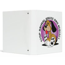Animal Abuse Dog binders by fightcancertees Animal Abuse Dog binders