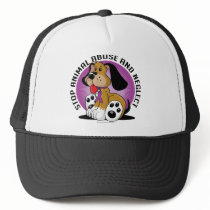 Animal Abuse Dog Mesh Hats