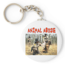 ANIMAL ABUSE KEY CHAIN