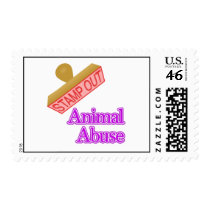 Animal Abuse Postage