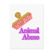 Animal Abuse Post Cards
