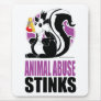 Animal Abuse Stinks Mousepads