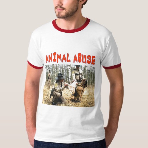 ANIMAL ABUSE TShirt Zazzle