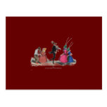 Animal acting human – Grandville Metamorphoses Post Cards