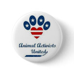 Animal Activists Button
