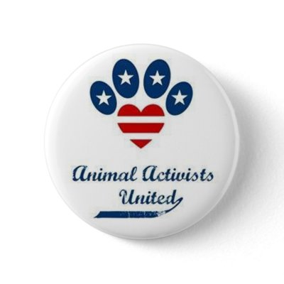 Animal Activists Button